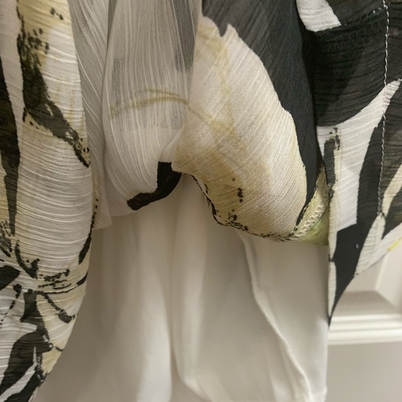 Madison Paige Sleeveless Sheer Shell/Lined Sz M - Picture 5 of 9